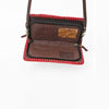 ADBG1228 American Darling Western Hand-Tooled Leather Clutch Bag with Floral Carving