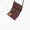 ADBG1712 American Darling Genuine Suede Crossbody Bag | Western Boot Stitched Crossbody Purse