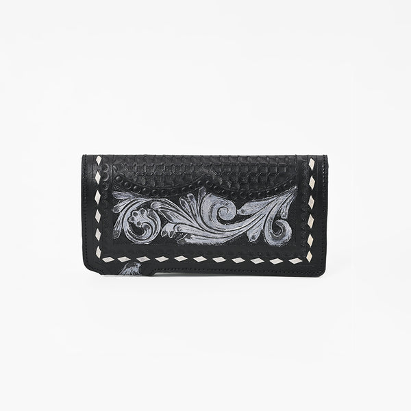 ADBG1850 American Darling Hand Tooled Genuine Leather Western Style Wallet