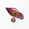ADBG1894 Clutch Hand Tooled Hair on Genuine Leather Women Bag
