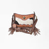 ADBG1913 Crossbody Hand Tooled Hair on Genuine Leather Women Bag