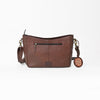 ADBG1913 Crossbody Hand Tooled Hair on Genuine Leather Women Bag