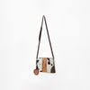 ADBG596 American Darling Hand Tooled Floral Carved & Hair-On Cowhide Western Cross body Bag