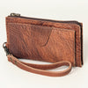 ADBG811 American Darling Handcrafted Leather Wristlet bag - Premium Full Grain Western Purse