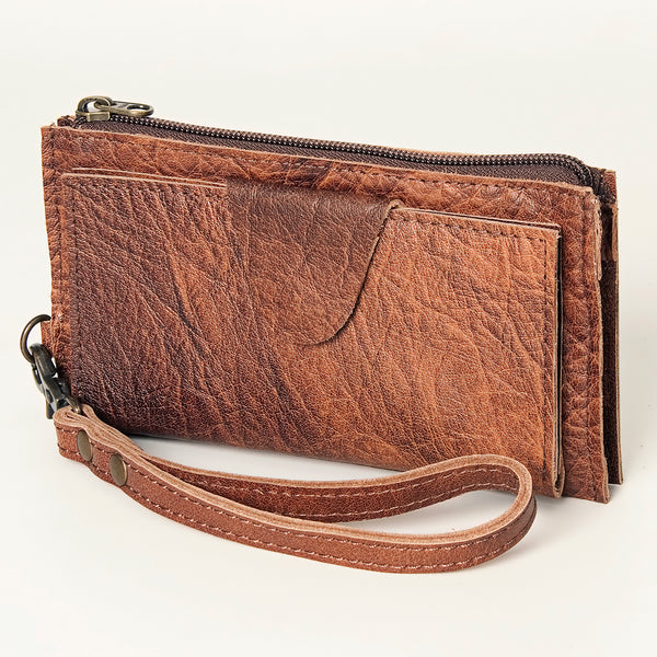 ADBG811 American Darling Handcrafted Leather Wristlet bag - Premium Full Grain Western Purse