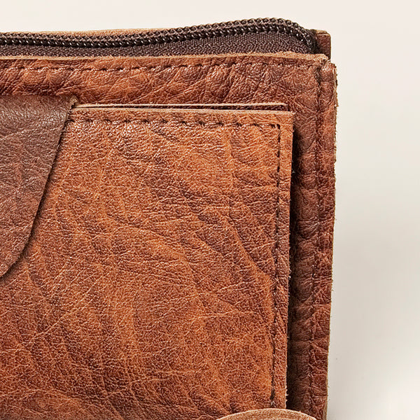 ADBG811 American Darling Handcrafted Leather Wristlet bag - Premium Full Grain Western Purse