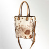 ADBG919 American Darling Handcrafted Hair-On Cowhide Western Leather Tote Bag