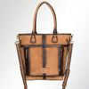 ADBG919 American Darling Handcrafted Hair-On Cowhide Western Leather Tote Bag