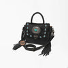 ADBG983C American Darling Cowhide Western Leather Cross body Bag with Fringes