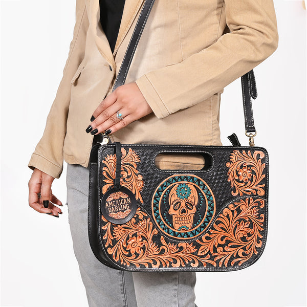 ADBGA1003 Clutch Genuine Leather Women Bag