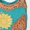 ADBGA1012 Hobo Hand Tooled Genuine Leather Women Bag