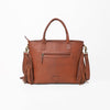 ADBGA1015 Tote Hair On Hand Tooled Genuine Leather Women Bag