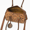 ADBGA1044 Speedy Bag Hand Tooled Genuine Leather Women Bag