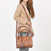 ADBGA1044 Speedy Bag Hand Tooled Genuine Leather Women Bag