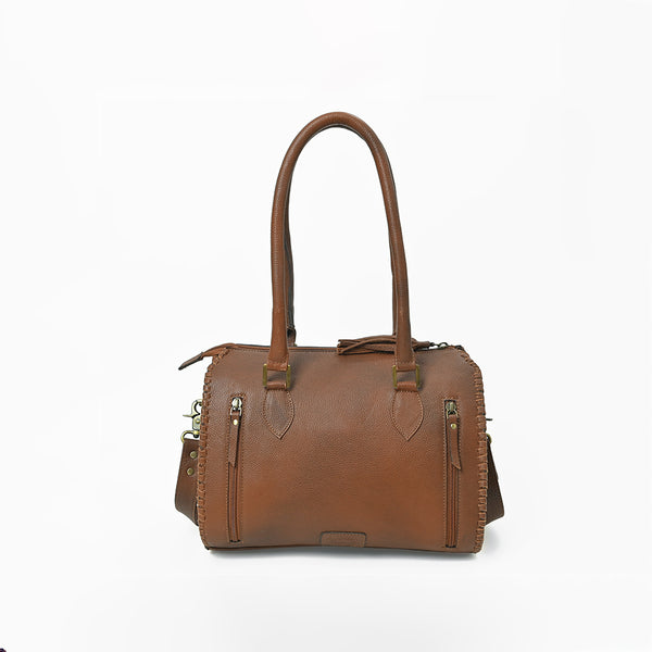 ADBGA1045 Speedy Bag Hand TooledGenuine Leather Women Bag