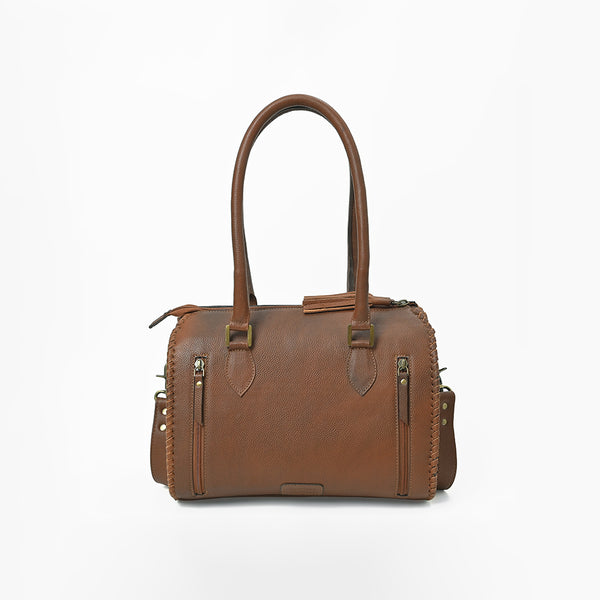 ADBGA1046 Speedy Hand Tooled Genuine Leather Women Bag