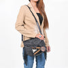 ADBGA1150 Crossbody Saddle Blanket Genuine Leather Women Bag