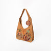 ADBGA1248E American Darling Genuine Suede Embroidered Western Hobo Tan Shoulder Bag