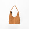 ADBGA1248E American Darling Genuine Suede Embroidered Western Hobo Tan Shoulder Bag