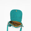 ADBGA836 American Darling Genuine Suede Leather Fringe Cross body Bag with Embroidery