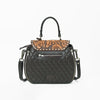 ADBGA851 American Darling Quilted Leather Harness Crossbody Handbag