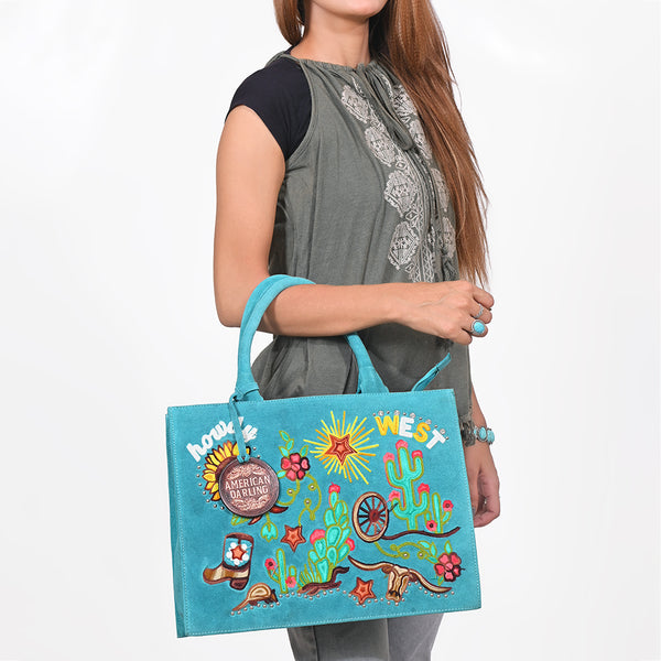 ADBGA920 Tote Genuine Leather Women Bag