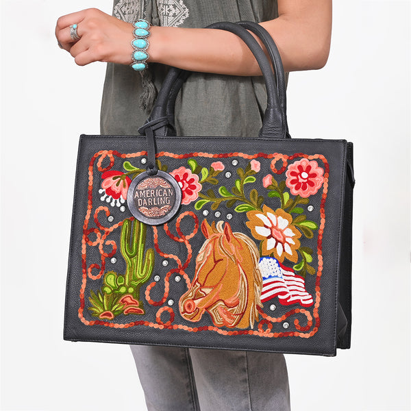 ADBGA921 Tote Genuine Leather Women Bag