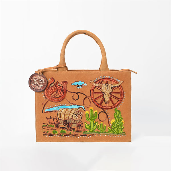ADBGA922 Tote Genuine Leather Women Bag