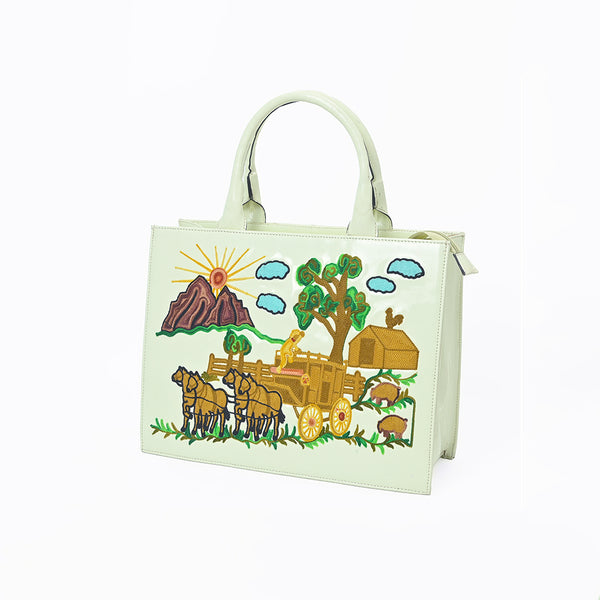 ADBGA926 Tote Genuine Leather Women Bag