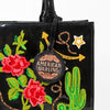 ADBGA927 American Darling Western Embroidered Patent Leather Everyday Tote Bag