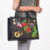ADBGA927 American Darling Western Embroidered Patent Leather Everyday Tote Bag