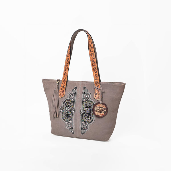 ADBGA967 Tote Hand Tooled Genuine Leather Women Bag