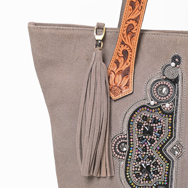 ADBGA967 Tote Hand Tooled Genuine Leather Women Bag