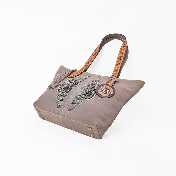 ADBGA967 Tote Hand Tooled Genuine Leather Women Bag