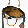 ADBGA983 American Darling Hand Tooled Harness Hair On Genuine Leather Fringe Tote Bag