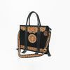 ADBGA984 American Darling Fringe Hairon & Harness Leather Tote