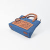 ADBGA988 American Darling Denim, Harness & Floral Tooled Leather Tote Handbag