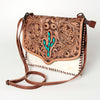 LC-ADBGD125 Cross Body Genuine Western Leather Women Bag