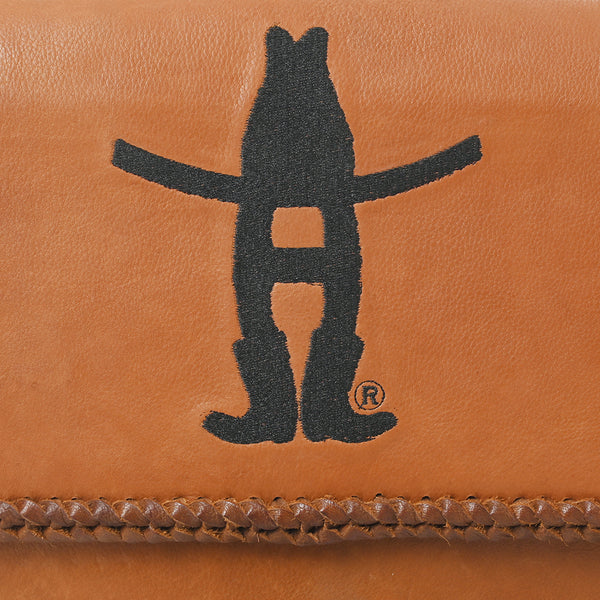 Frontier Rodeo Genuine LeatherBlack Embroidered Crossbody Bag