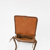 Frontier Rodeo Genuine LeatherBlack Embroidered Crossbody Bag