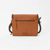 Frontier Rodeo Genuine Leather White Embroidered Crossbody Bag