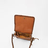 Frontier Rodeo Genuine Leather White Embroidered Crossbody Bag