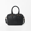 American Darling Genuine Leather & Hair-On-Hide Black Checkerboard Speedy Bag