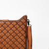 ADBGM628 American Darling Quilted Genuine Leather Crossbody Messenger Bag