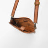 ADBGM628 American Darling Quilted Genuine Leather Crossbody Messenger Bag