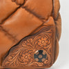 ADBGM840 American Darling Quilted Leather Western Shoulder Bag with Tooled Accent