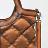 ADBGM843 American Darling Leather Diamond Quilted Crossbody Tote