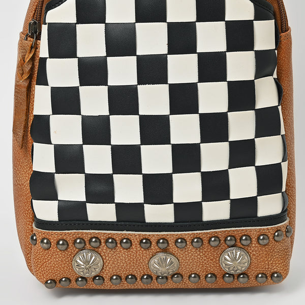 ADBGM856 Sling Genuine Full Grain Leather Women Bag