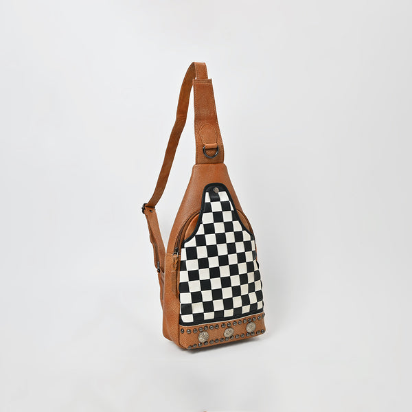 ADBGM856 Sling Genuine Full Grain Leather Women Bag