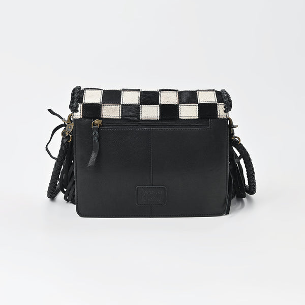 ADBGM861 Crossbody Hair on Genuine Leather Women Bag